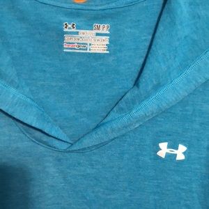 Under Armour Heat Gear Semi Fitted 3/4 Slv Hoodie